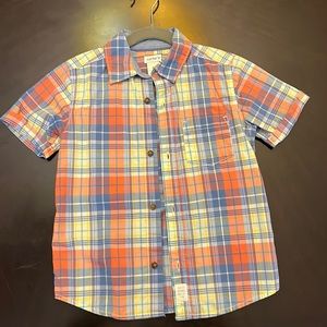 Carter’s boy 4T plaid shirt